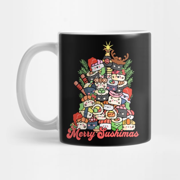 Merry Sushimas Sushi Christmas by HolidayBug